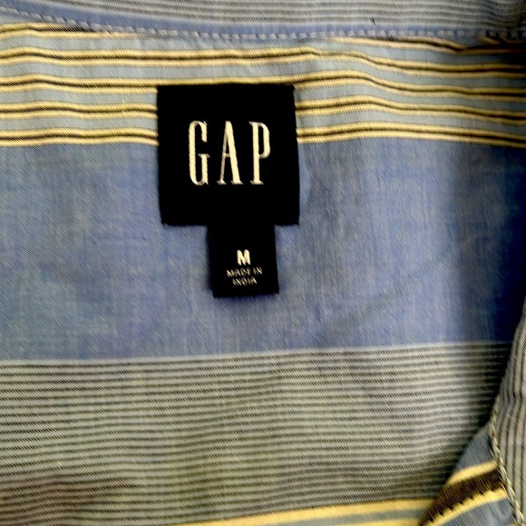 GAP Blue Striped Mini Dress - Picture 2 of 5